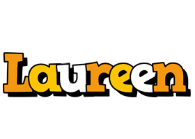 laureen cartoon logo