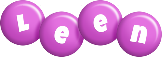 leen candy-purple logo