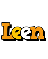 leen cartoon logo