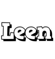 leen snowing logo