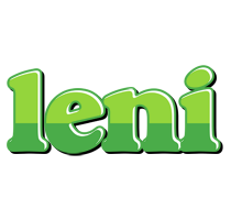 leni apple logo