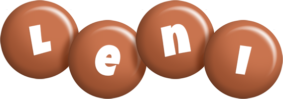 leni candy-brown logo