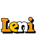 leni cartoon logo