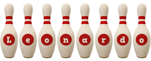 leonardo bowling-pin logo