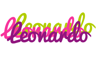 leonardo flowers logo