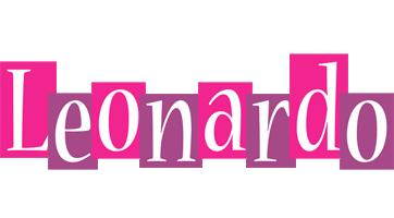 leonardo whine logo