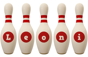 leoni bowling-pin logo