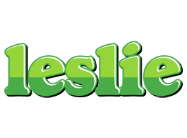 leslie apple logo