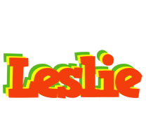 leslie bbq logo