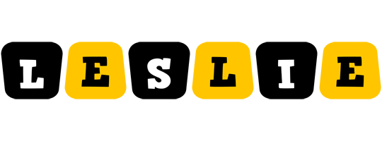 leslie boots logo