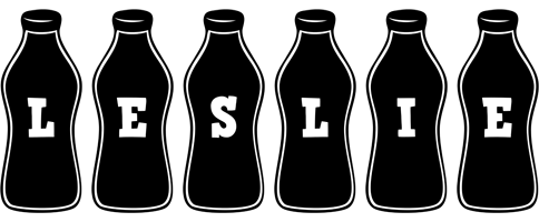 leslie bottle logo