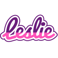 leslie cheerful logo