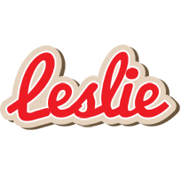 leslie chocolate logo