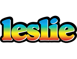 leslie color logo