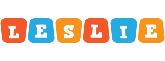 leslie comics logo