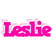 leslie dancing logo