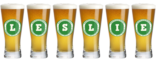 leslie lager logo