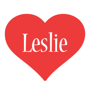 leslie love logo