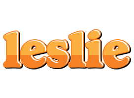 leslie orange logo