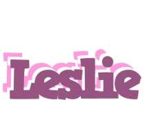 leslie relaxing logo