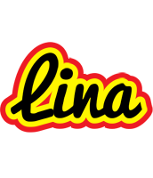 lina flaming logo