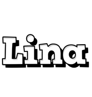 lina snowing logo