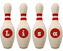 lisa bowling-pin logo