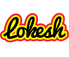 lokesh flaming logo