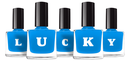 lucky glossy logo