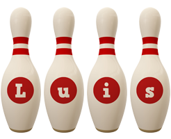 luis bowling-pin logo