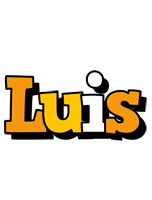 luis cartoon logo