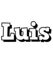 luis snowing logo