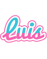 luis woman logo