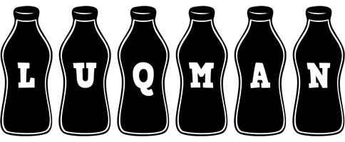 luqman bottle logo