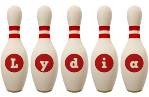 lydia bowling-pin logo