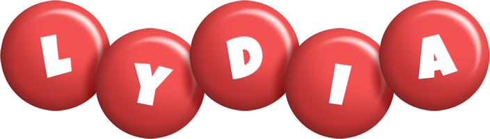 lydia candy-red logo