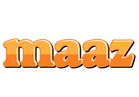 maaz orange logo