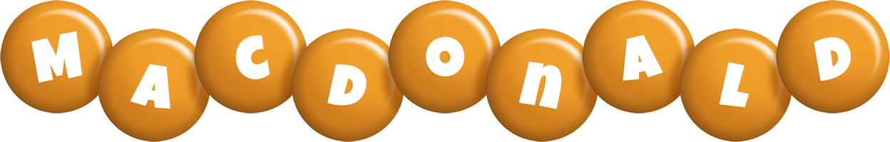 macdonald candy-orange logo