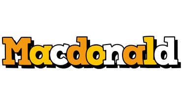 macdonald cartoon logo