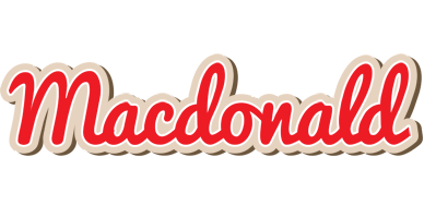 macdonald chocolate logo