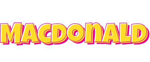 macdonald kaboom logo