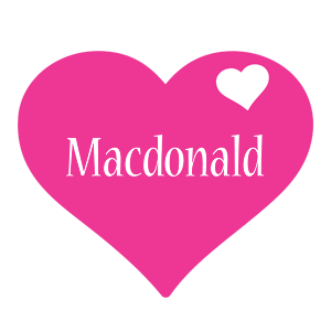 macdonald love-heart logo