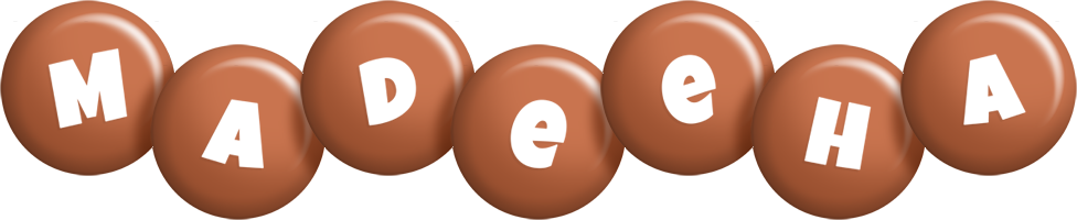 madeeha candy-brown logo