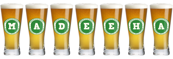 madeeha lager logo