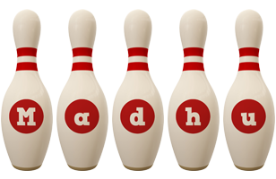 madhu bowling-pin logo