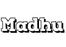 madhu snowing logo