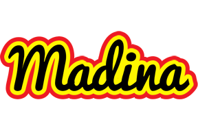 madina flaming logo