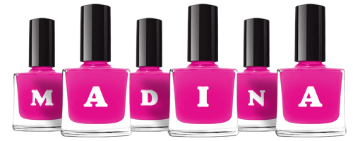 madina nails logo