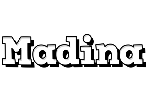 madina snowing logo
