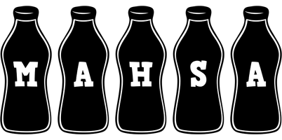 mahsa bottle logo